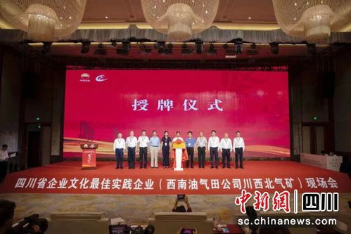 川西北气矿荣膺四川省企业文化最佳实践企业，文化艺术交流再添硕果